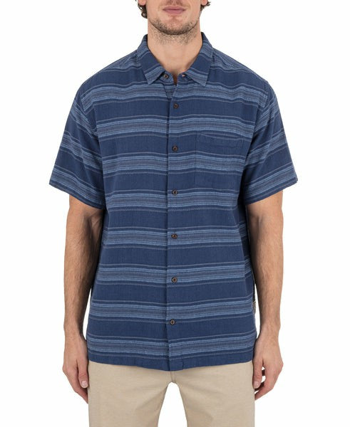 Hurley Onsale | Oceanside Short Sleeve Shirt - FOUNTAIN BLUE
