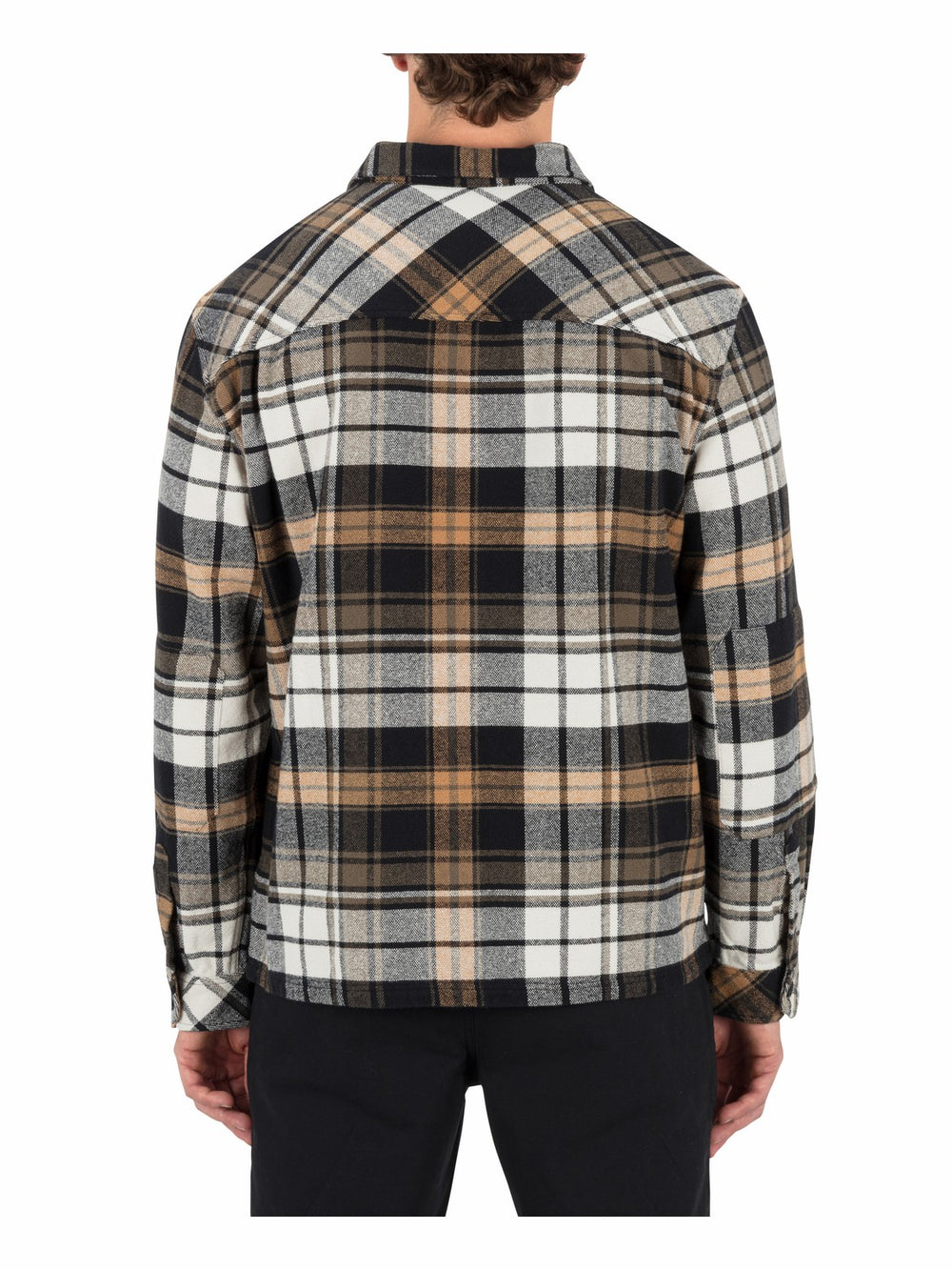 Hurley Discount | Santa Cruz Seaside Flannel Long Sleeve - Black