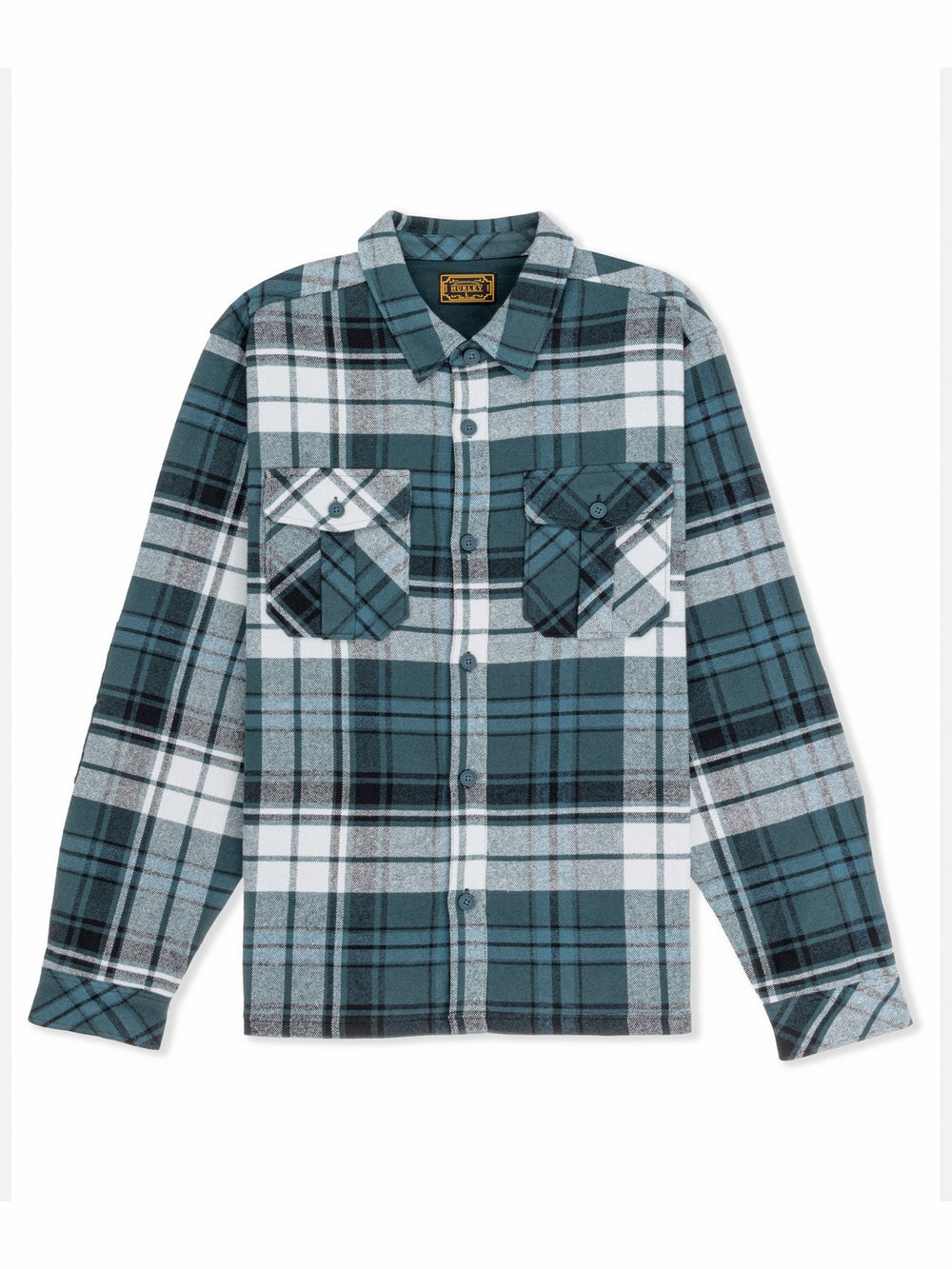 Hurley For Sale | Santa Cruz Seaside Flannel Long Sleeve - Armored Navy