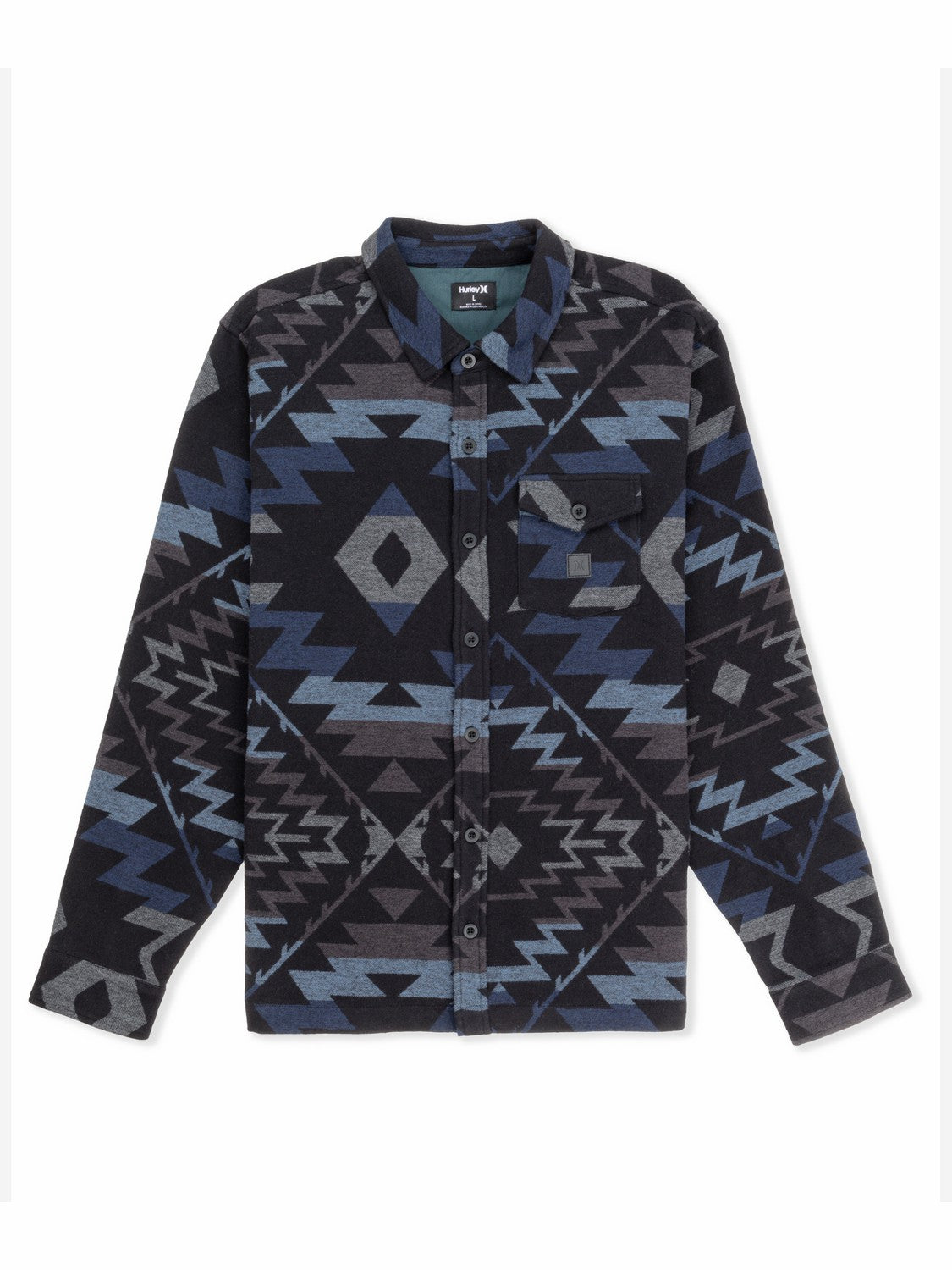 Hurley On Sale | Santa Cruz Jacquard Long Sleeve - Black