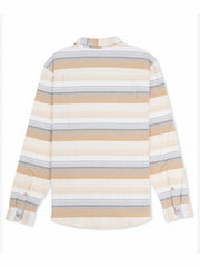 Hurley Discount | Portland Stripe Stretch Flannel Long Sleeve - White