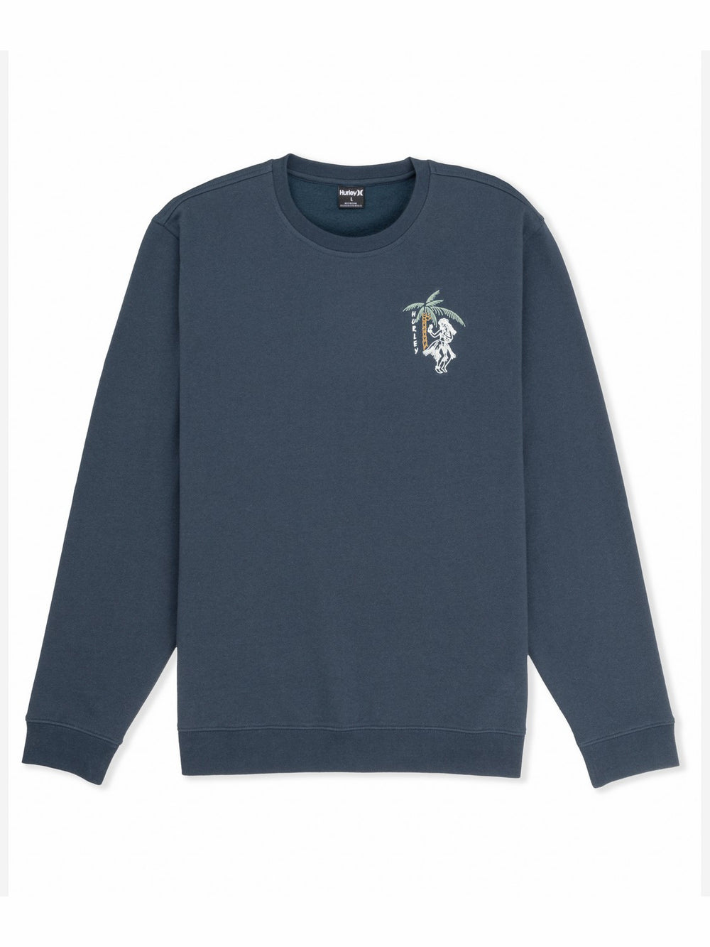 Hurley | Hula In Paradise Crewneck Sweatshirt - Iron Ore