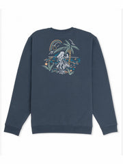 Hurley | Hula In Paradise Crewneck Sweatshirt - Iron Ore