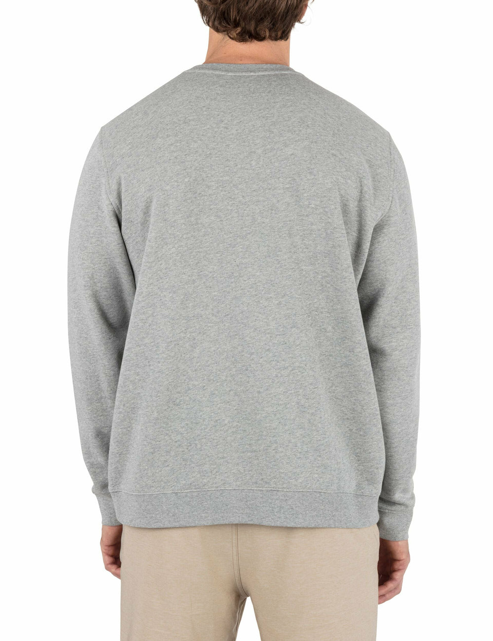 Hurley | Icon Long Sleeve Crew - GREY HEATHER