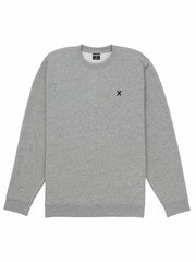 Hurley | Icon Long Sleeve Crew - GREY HEATHER