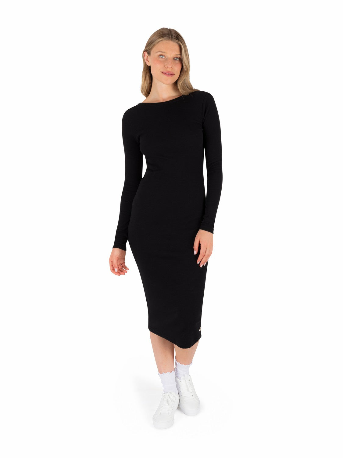 Hurley Onsale | Just A Girl Long Sleeve Dress - BLACK