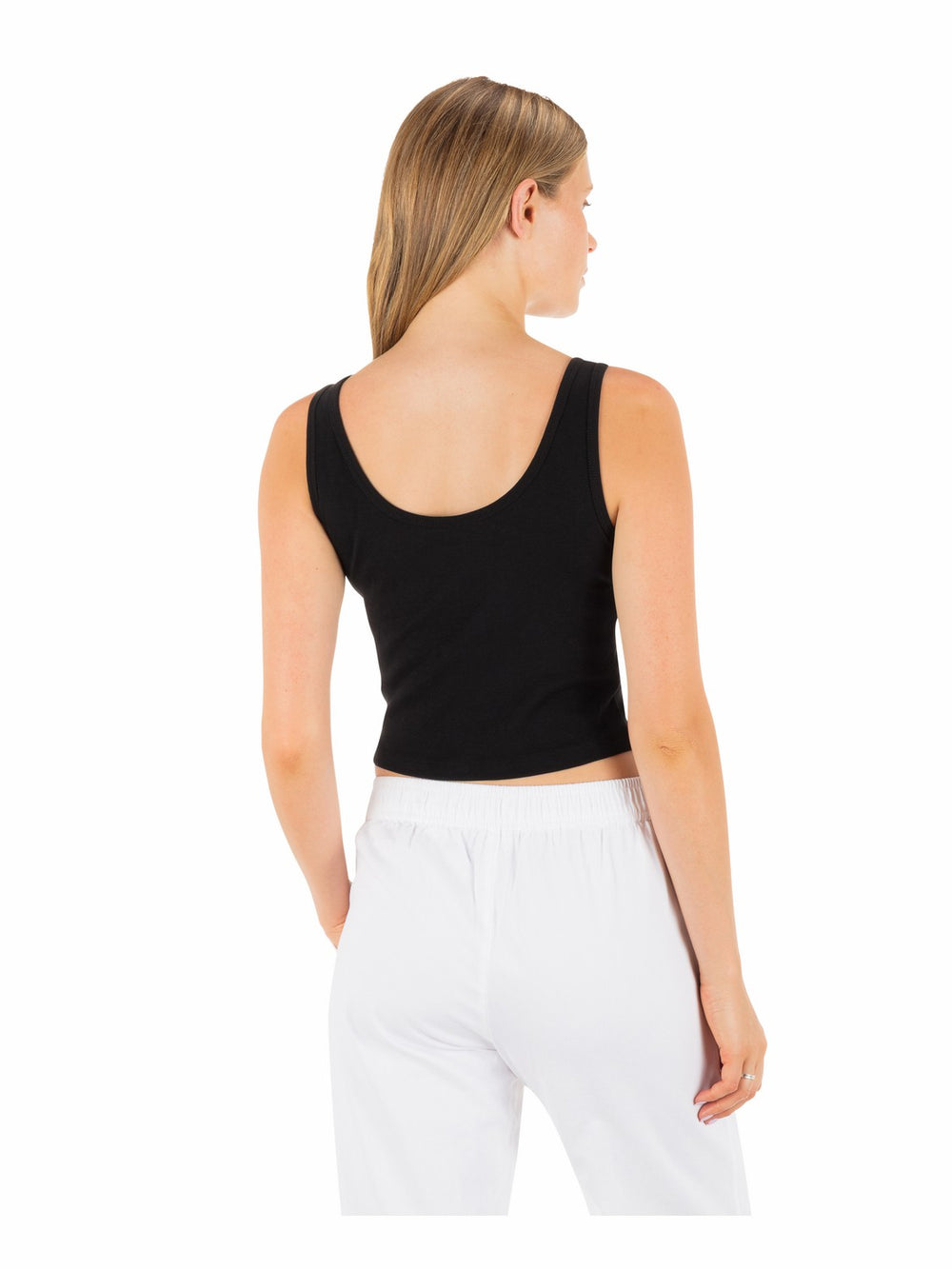 Hurley On Sale | Peacebone Scoop Crop Tank - Black