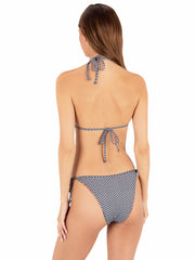 Hurley | Reversible Pacific Night V Front Tie Side Cheeky Bottom - Tropical Geo