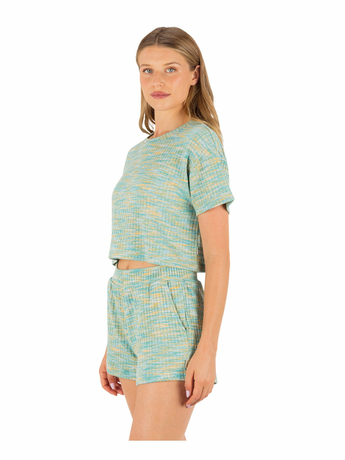 Hurley | Aspen Boxy Crop Tee - Iceland
