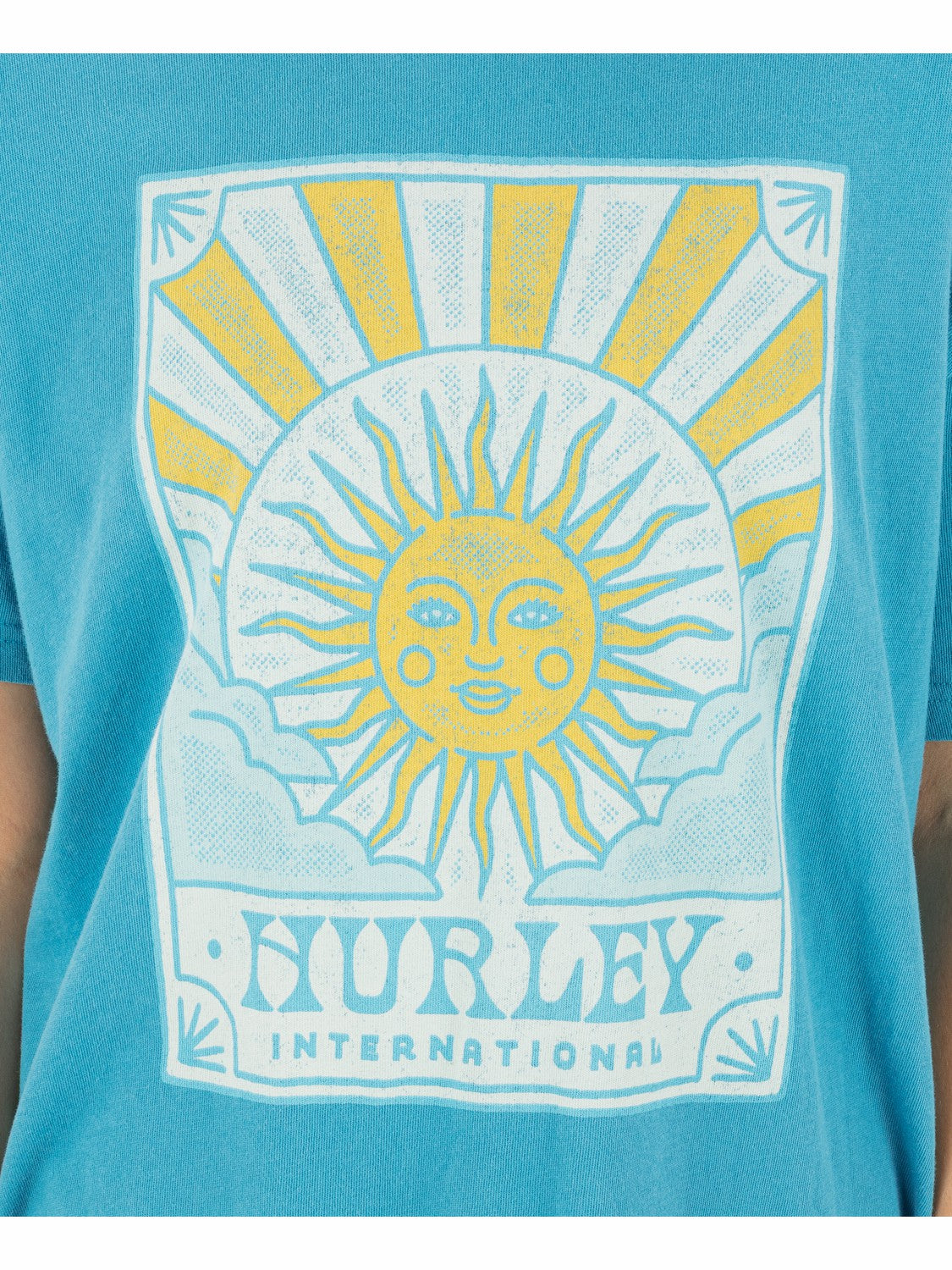 Hurley On Sale | Lumina Boyfriend Tee - Blue Moon