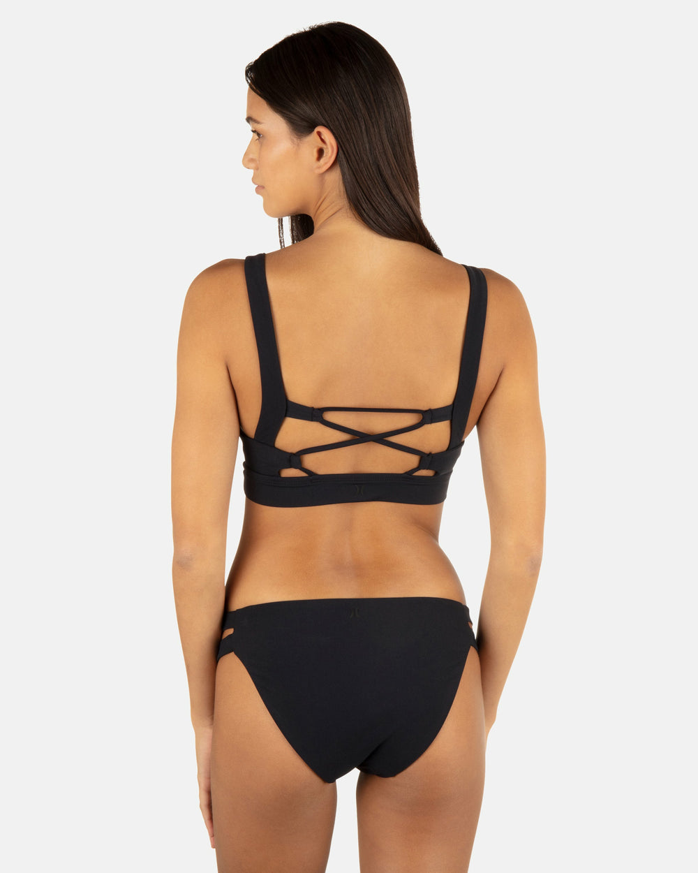 Hurley Onsale | Max Solid Tab Scoop Top - Black