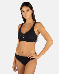 Hurley Onsale | Max Solid Tab Scoop Top - Black