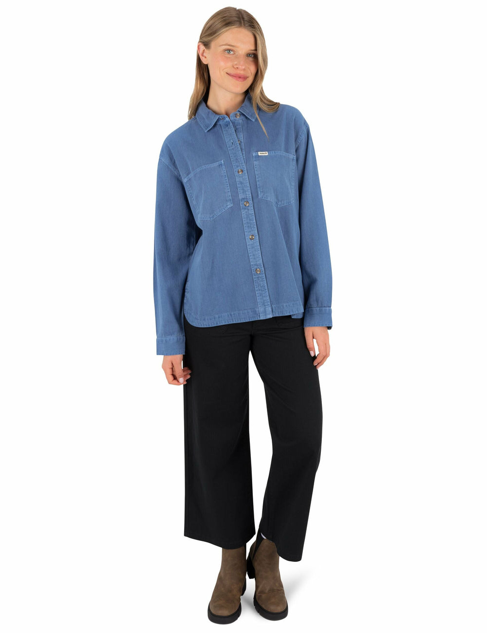 Hurley | Wavy Days Overshirt - Dutch Blue