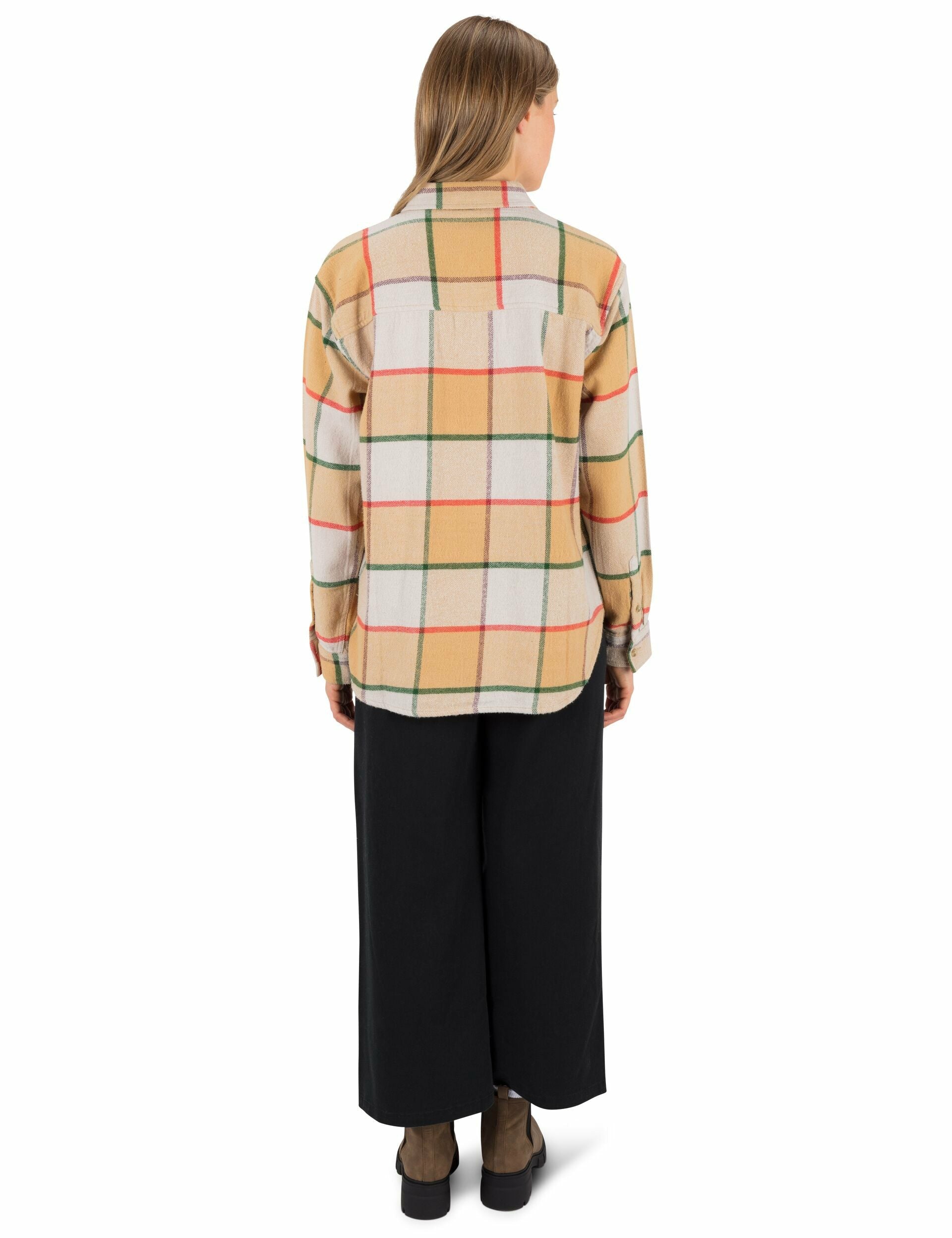 Hurley Discount | Wander Boyfriend Flannel - Lilac Marble