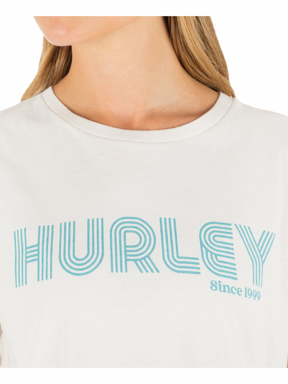 Hurley For Sale | Rollers Boxy Crop Tee - Tofu