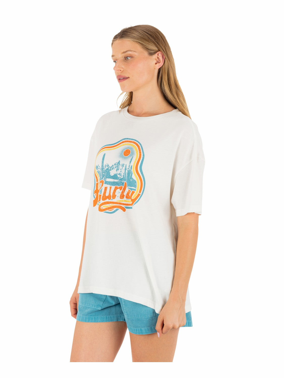 Hurley On Sale | Scenic View Boyfriend Tee - Tofu