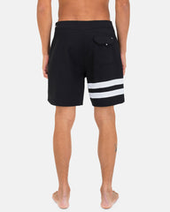 Hurley Discount | Phantom-Eco Block Party 18" Boardshort - Black