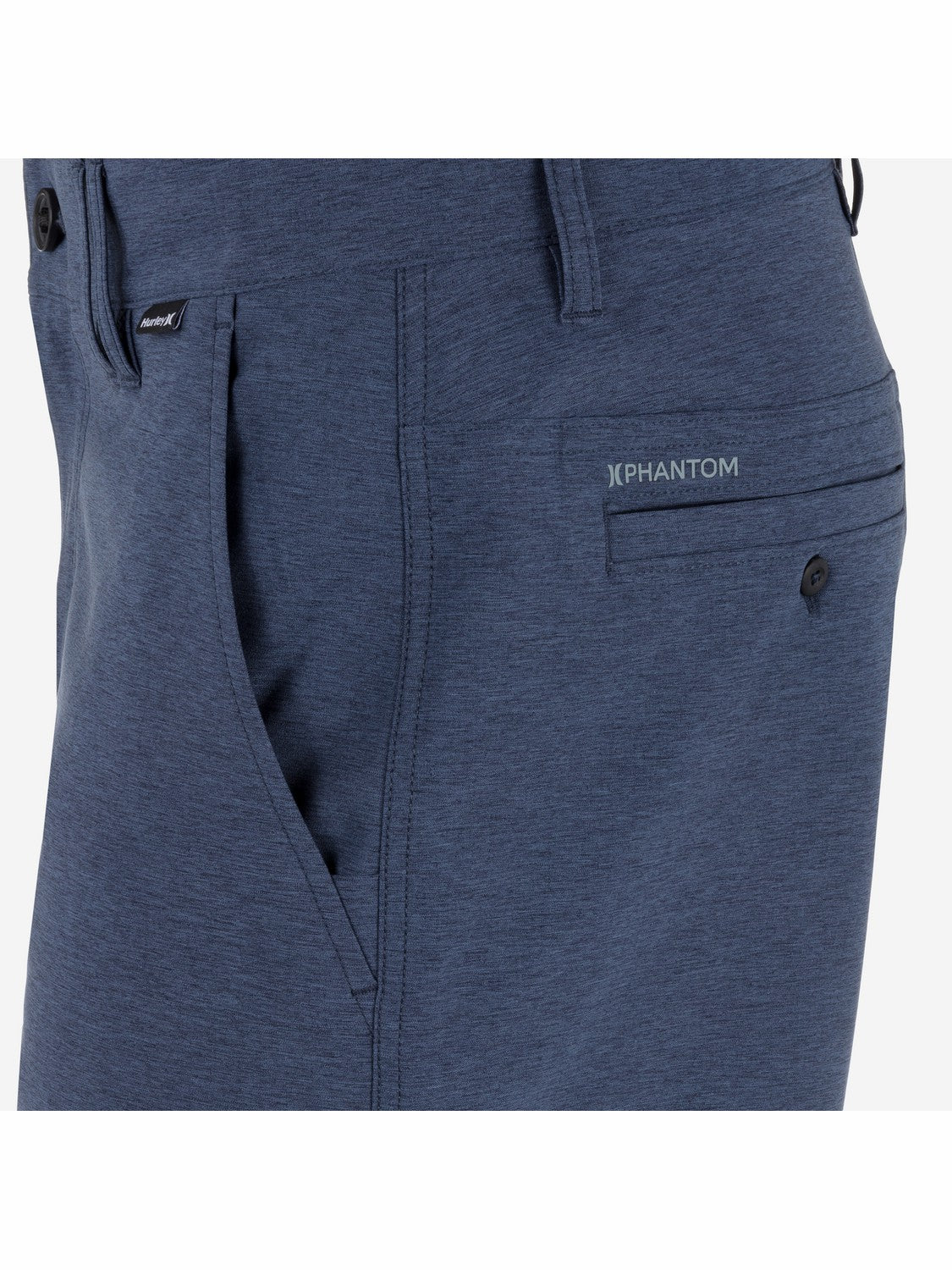 Hurley | Phantom Heather Walkshort 20" - Obsidian
