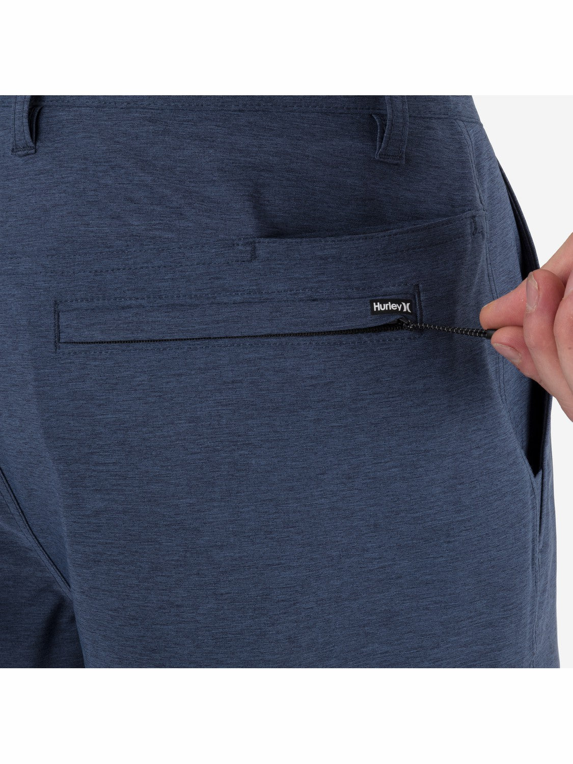 Hurley | Phantom Heather Walkshort 20" - Obsidian