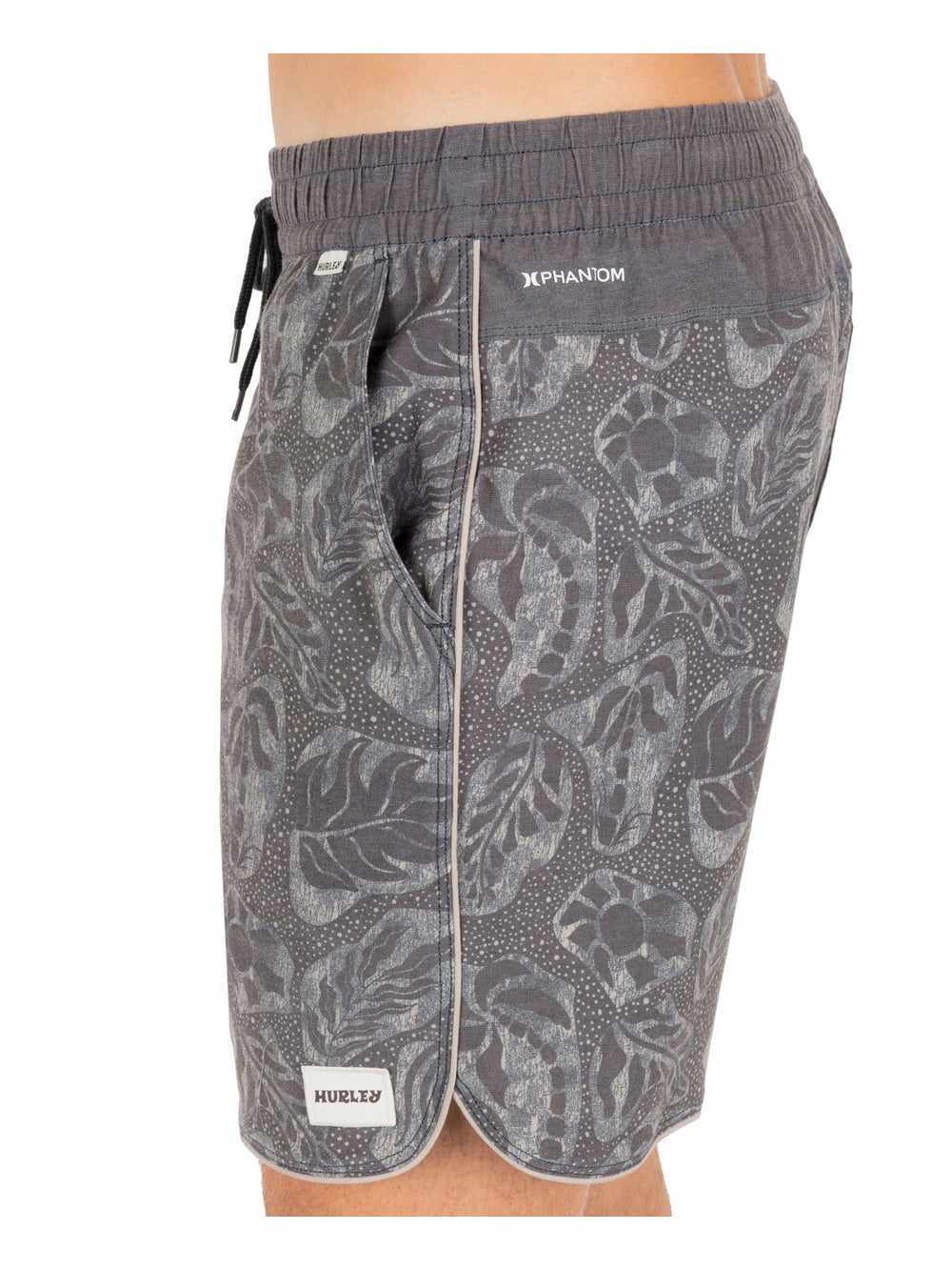 Hurley | Phantom Naturals Scallop Volley 17" - Black