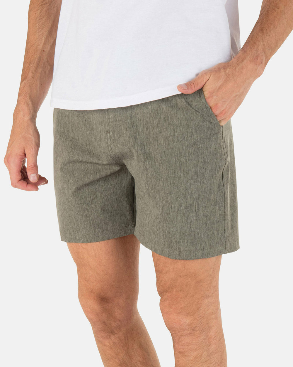 Hurley On Sale | Phantom Heather Walkshort 18" - Olive