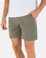 Hurley On Sale | Phantom Heather Walkshort 18" - Olive