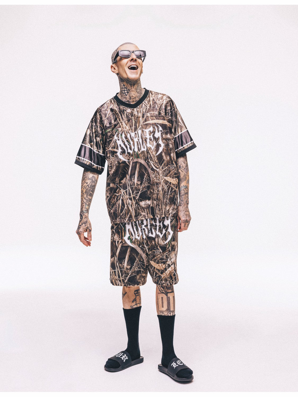 Hurley For Sale | Hurley x Travis Barker Real Tree Mosh Pit Mesh Short - Black