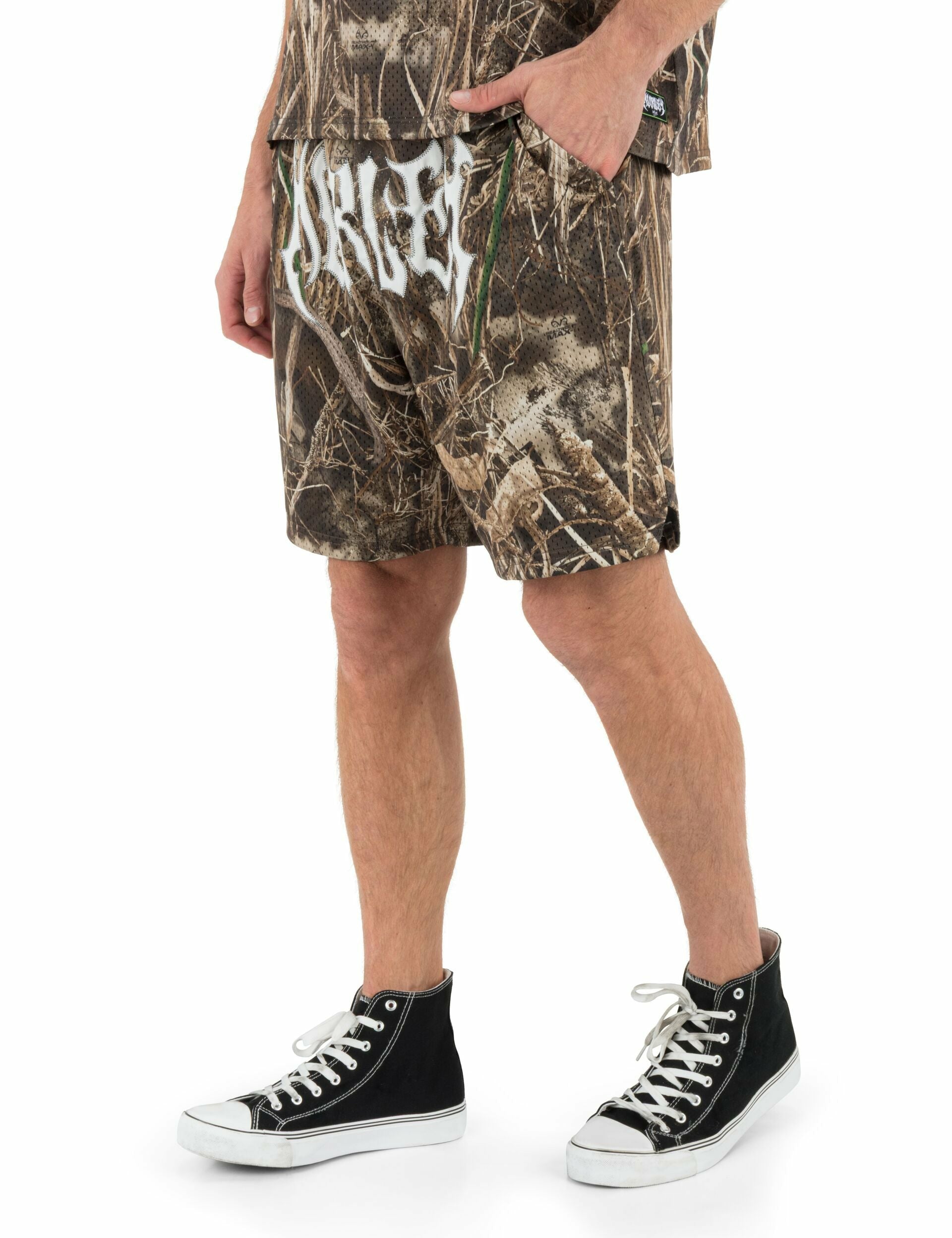 Hurley For Sale | Hurley x Travis Barker Real Tree Mosh Pit Mesh Short - Black