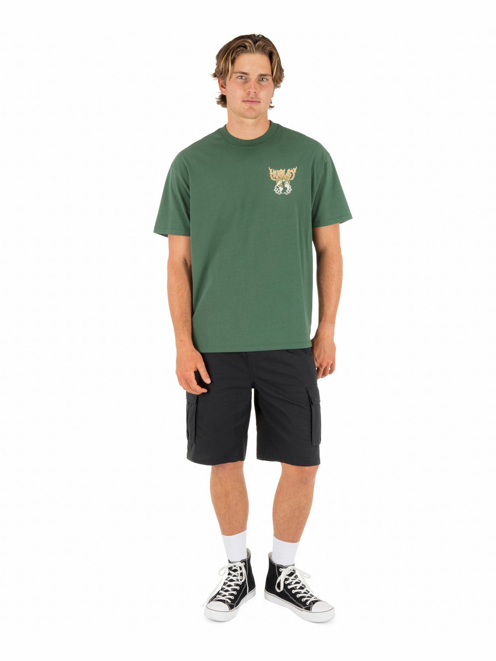 Hurley | Fire Short Sleeve - Jungle
