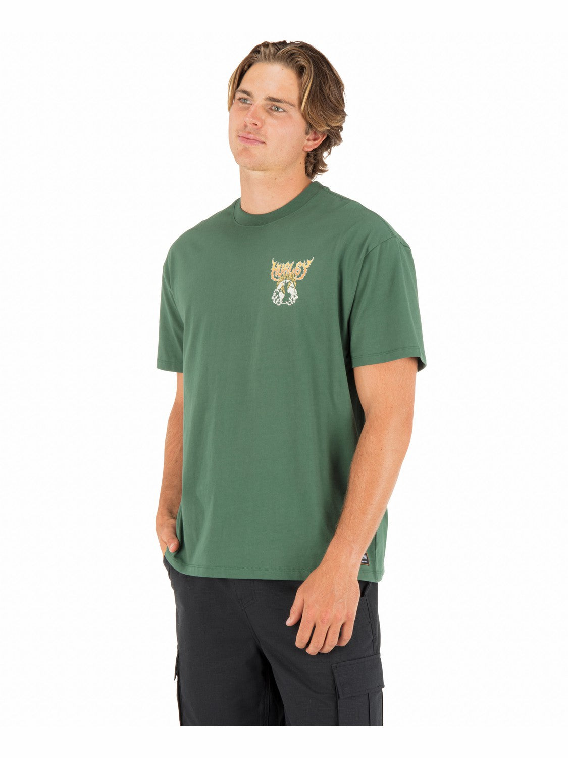 Hurley | Fire Short Sleeve - Jungle