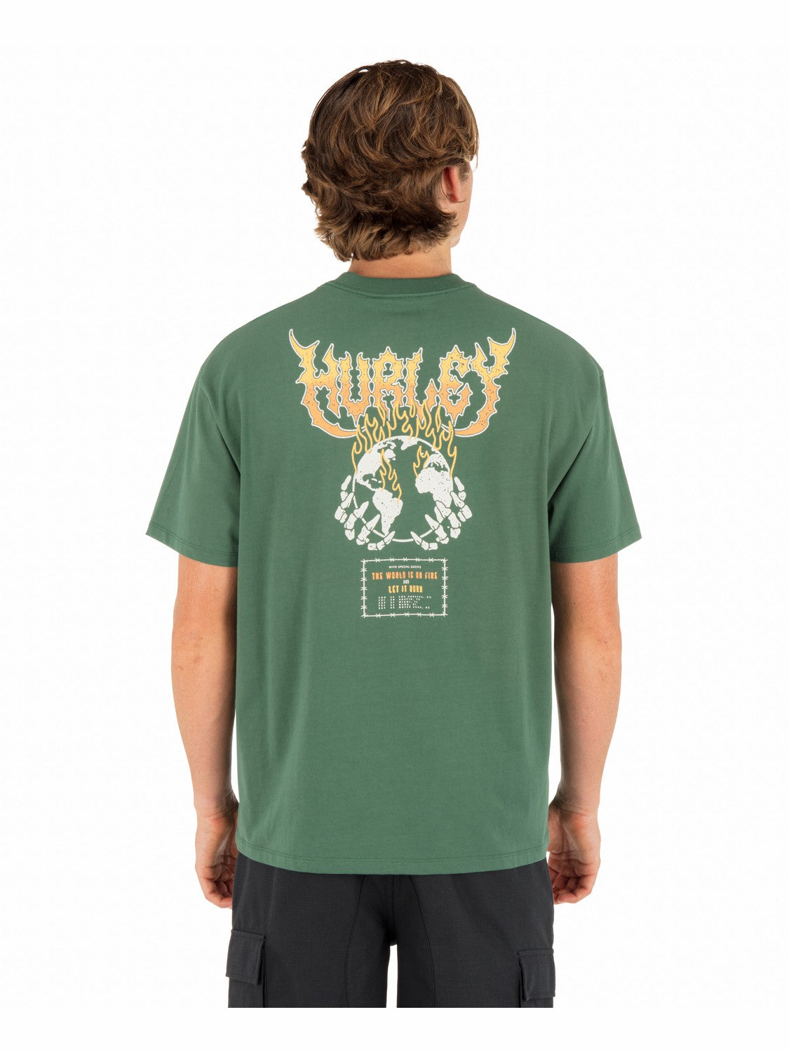Hurley | Fire Short Sleeve - Jungle