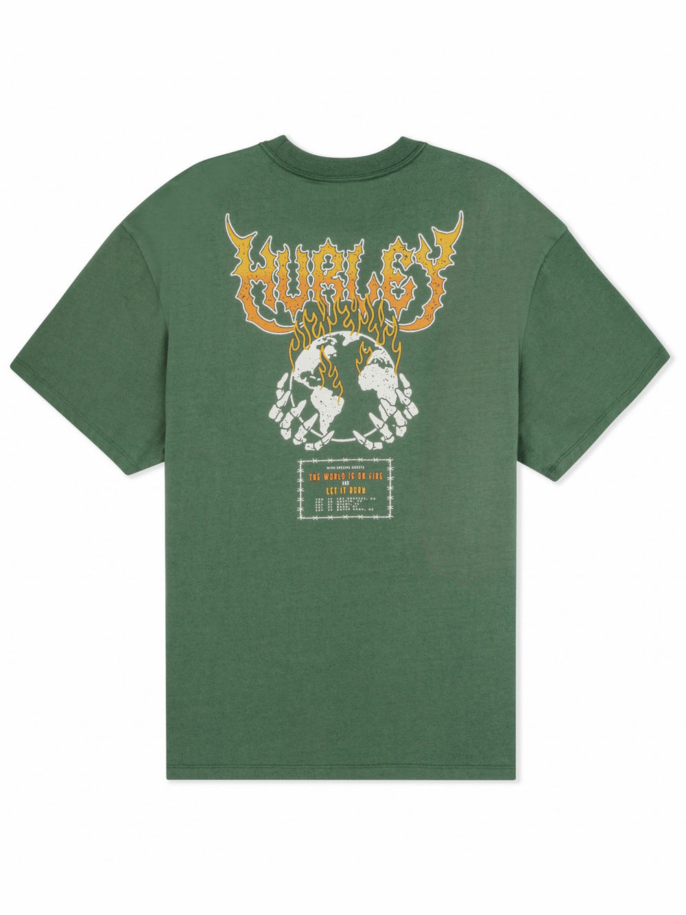 Hurley | Fire Short Sleeve - Jungle
