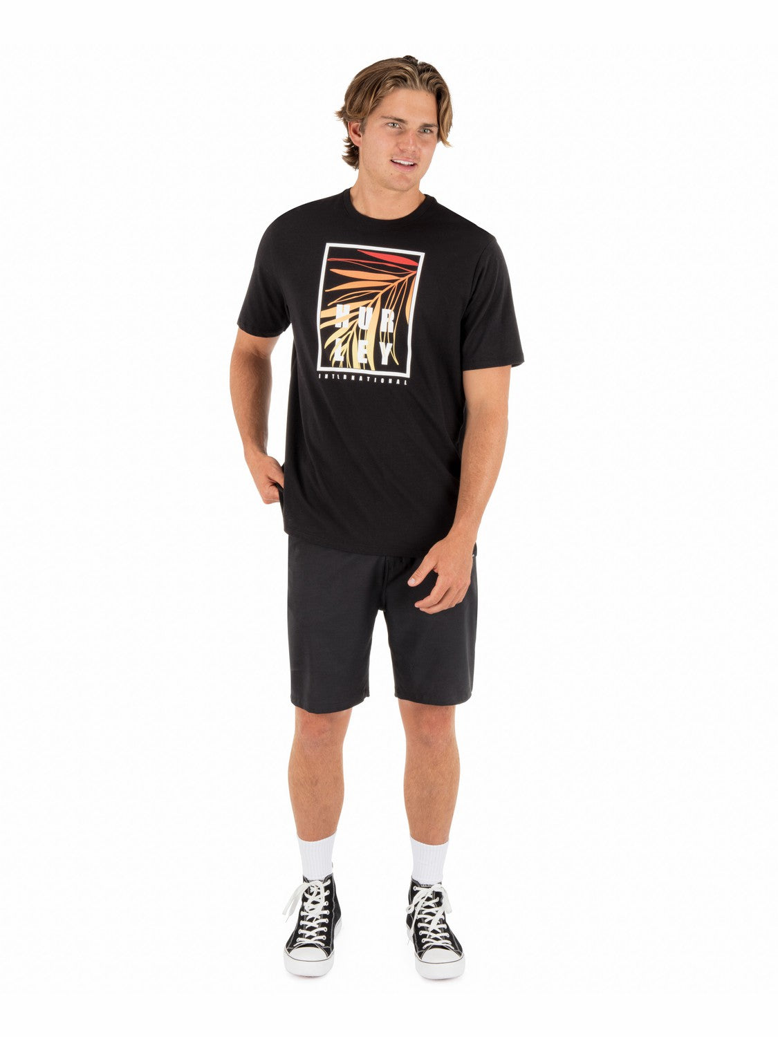 Hurley Discount | Window Tropics Short Sleeve - Black