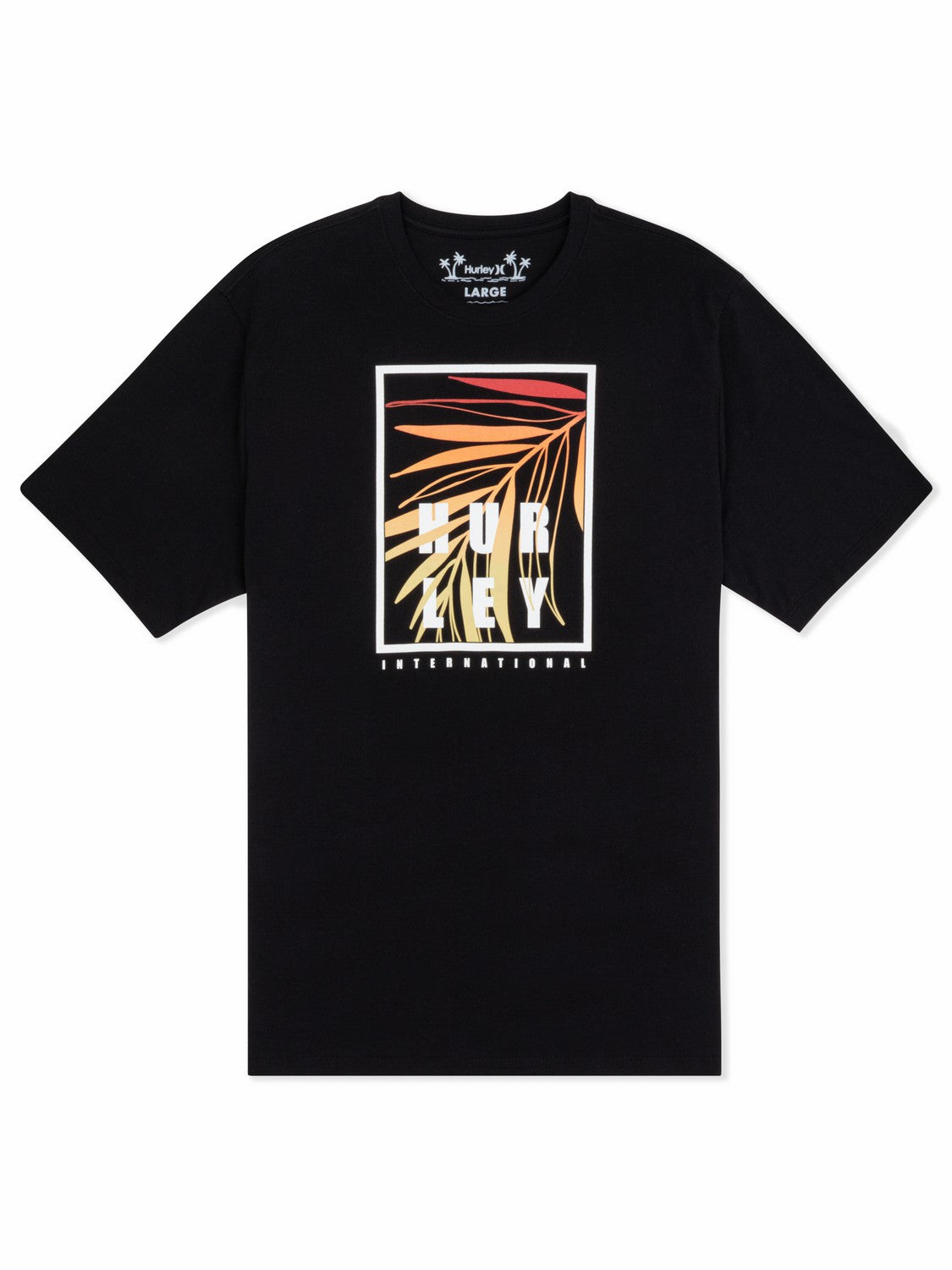 Hurley Discount | Window Tropics Short Sleeve - Black