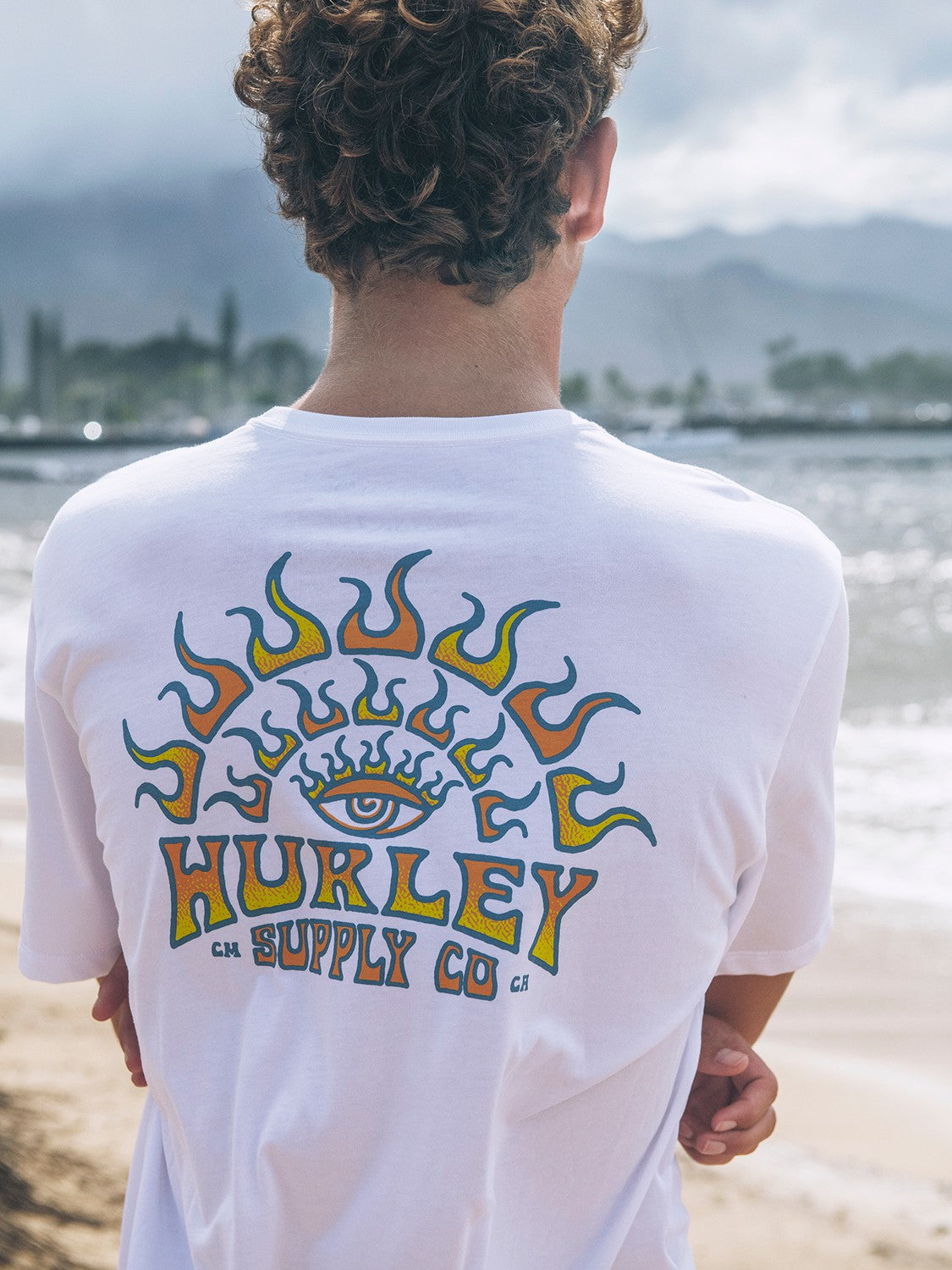Hurley For Sale | All Seeing Short Sleeve - White