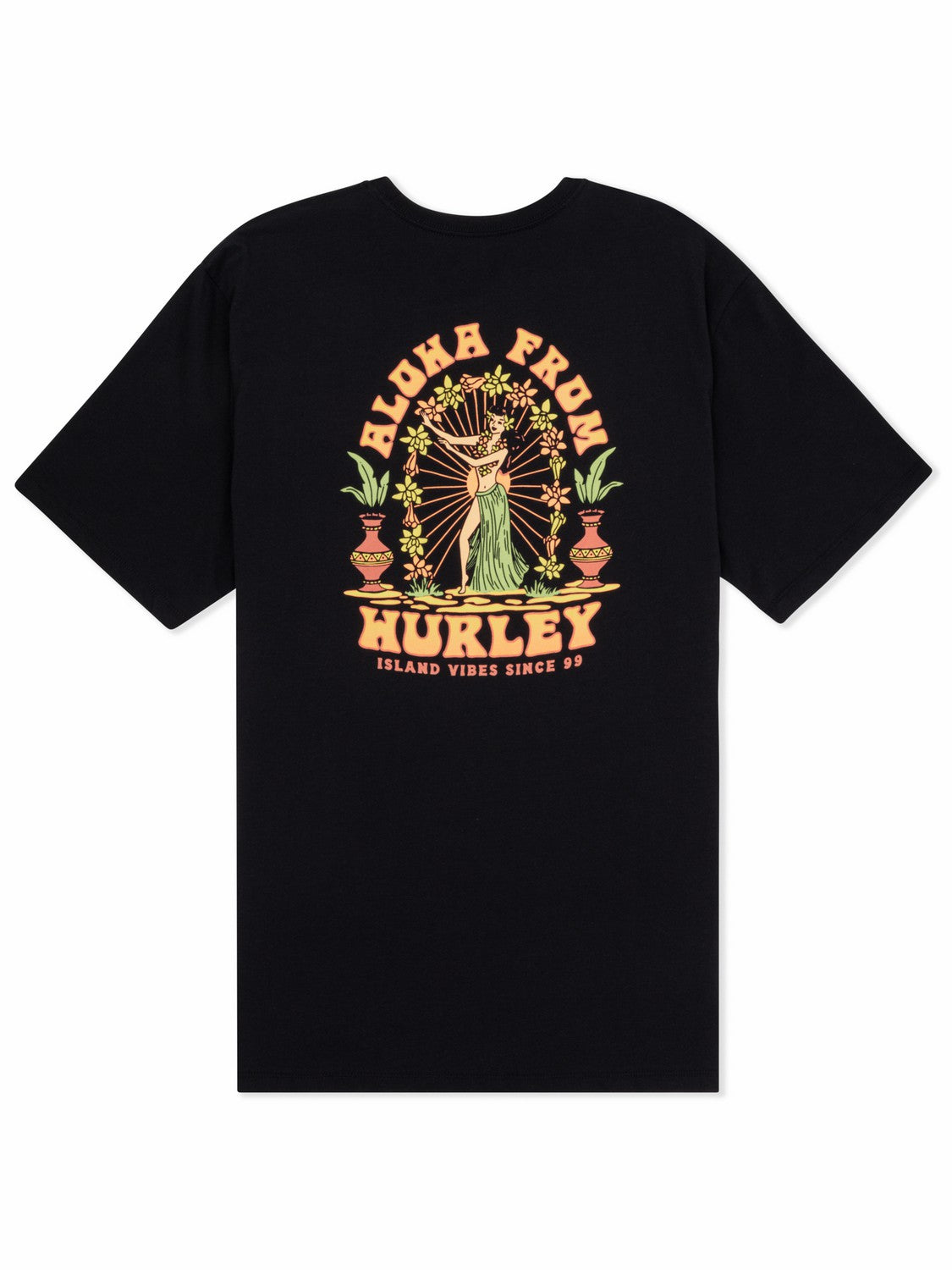 Hurley Discount | Island Time Short Sleeve - Black