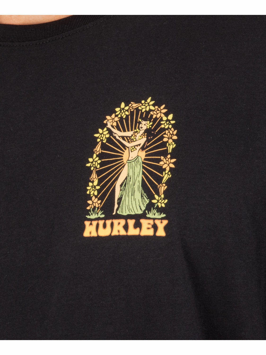 Hurley Discount | Island Time Short Sleeve - Black