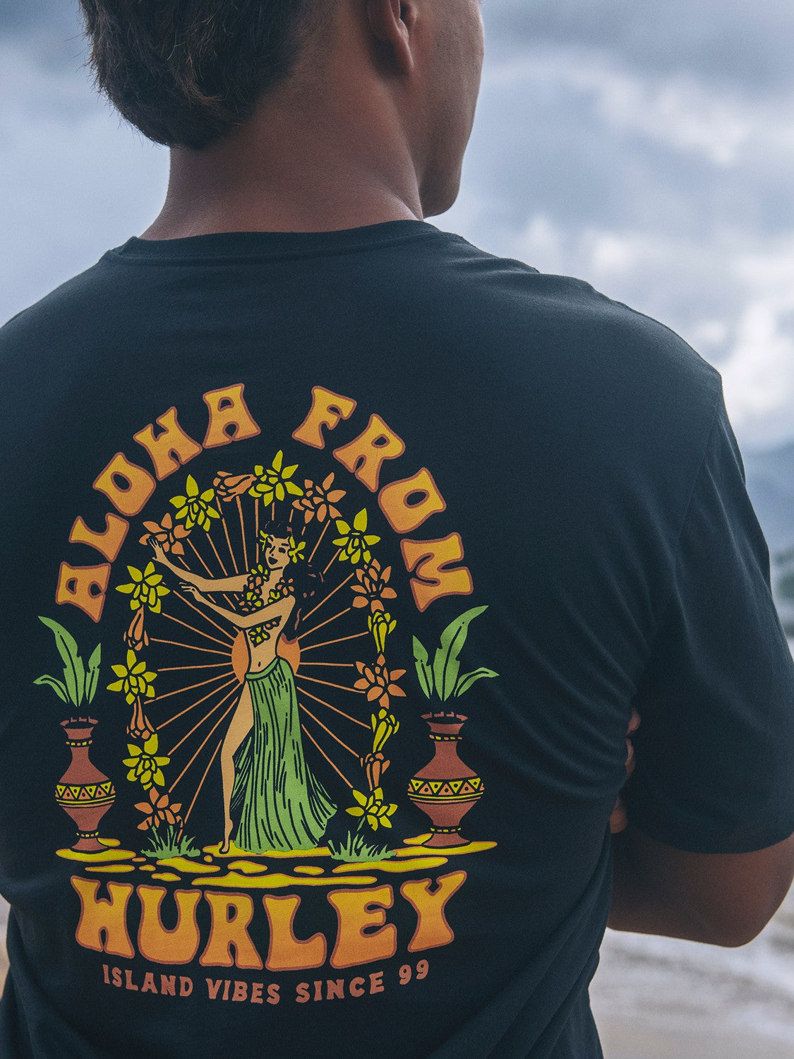Hurley Discount | Island Time Short Sleeve - Black