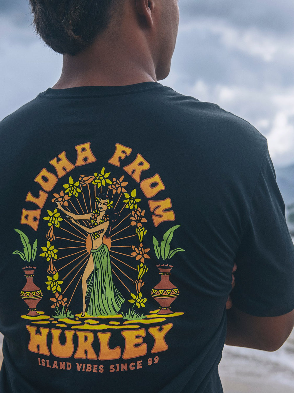 Hurley Discount | Island Time Short Sleeve - Black