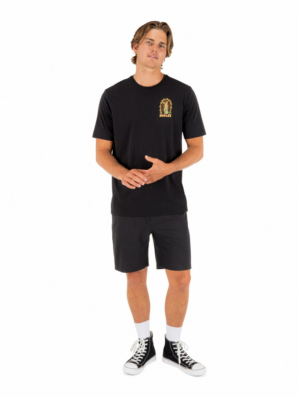 Hurley Discount | Island Time Short Sleeve - Black