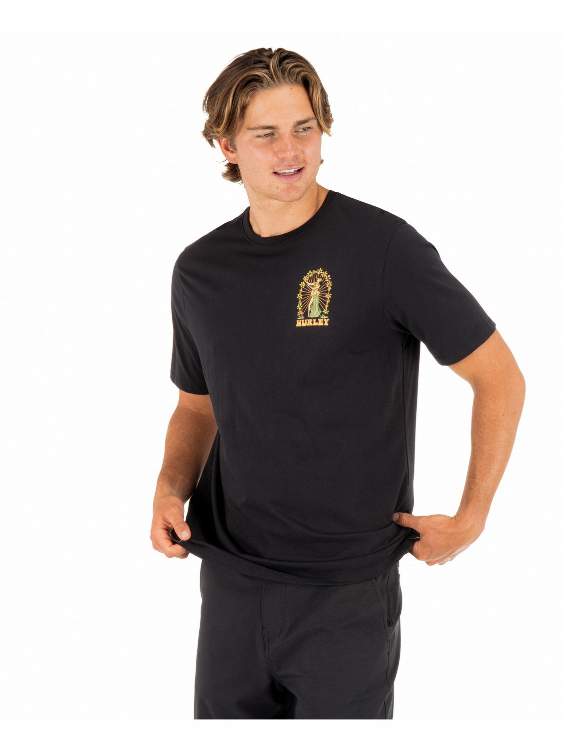Hurley Discount | Island Time Short Sleeve - Black