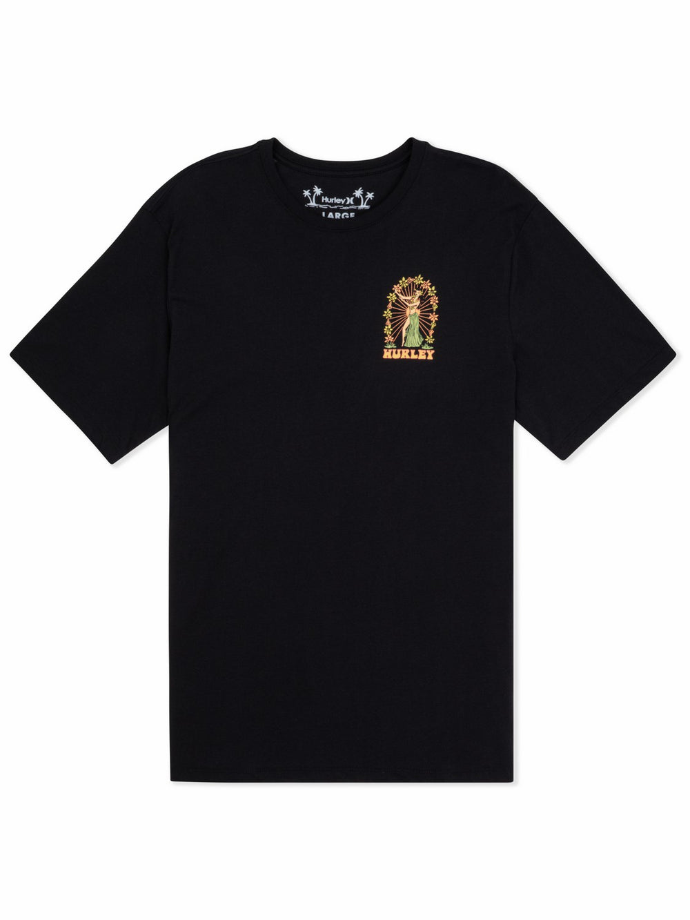 Hurley Discount | Island Time Short Sleeve - Black