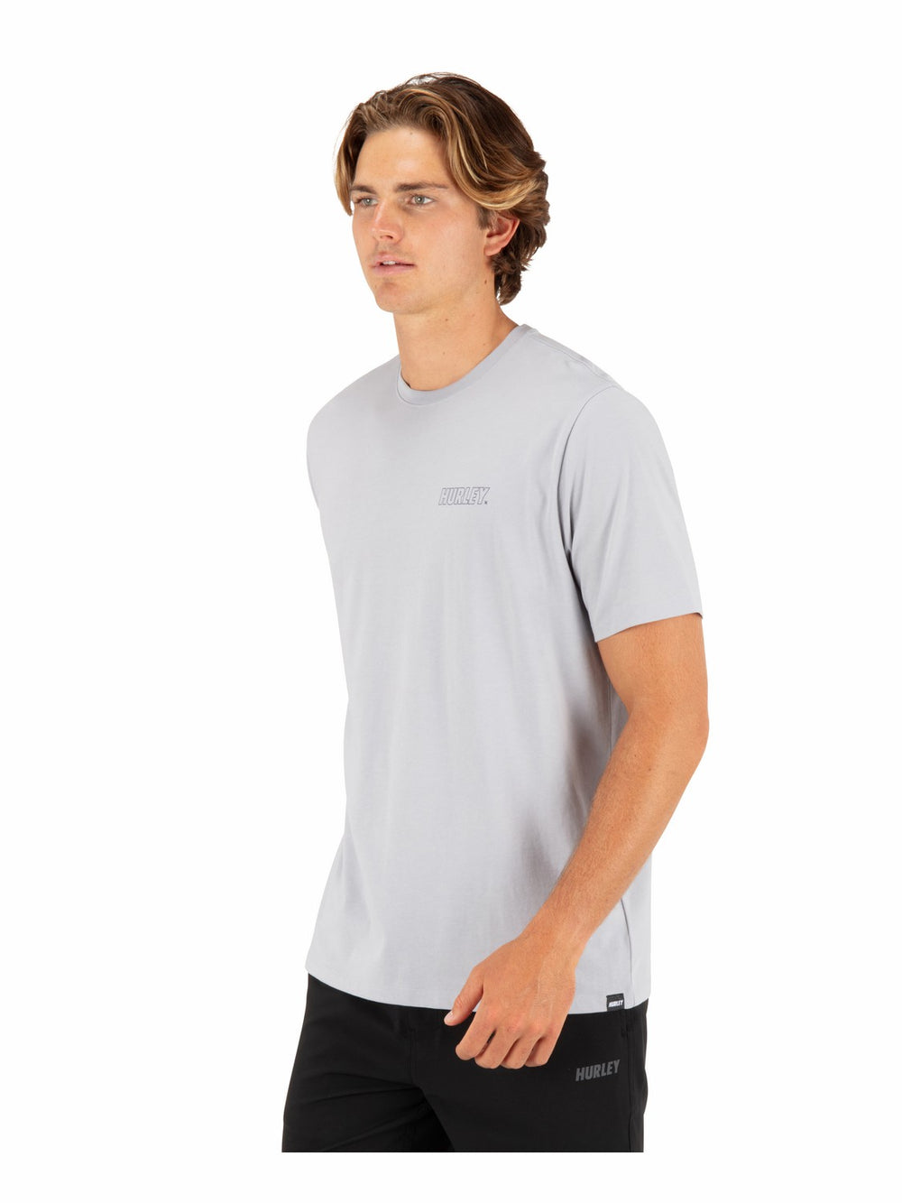 Hurley Onsale | H20-Dri Fastlane Lined Short Sleeve - Light Asteroid