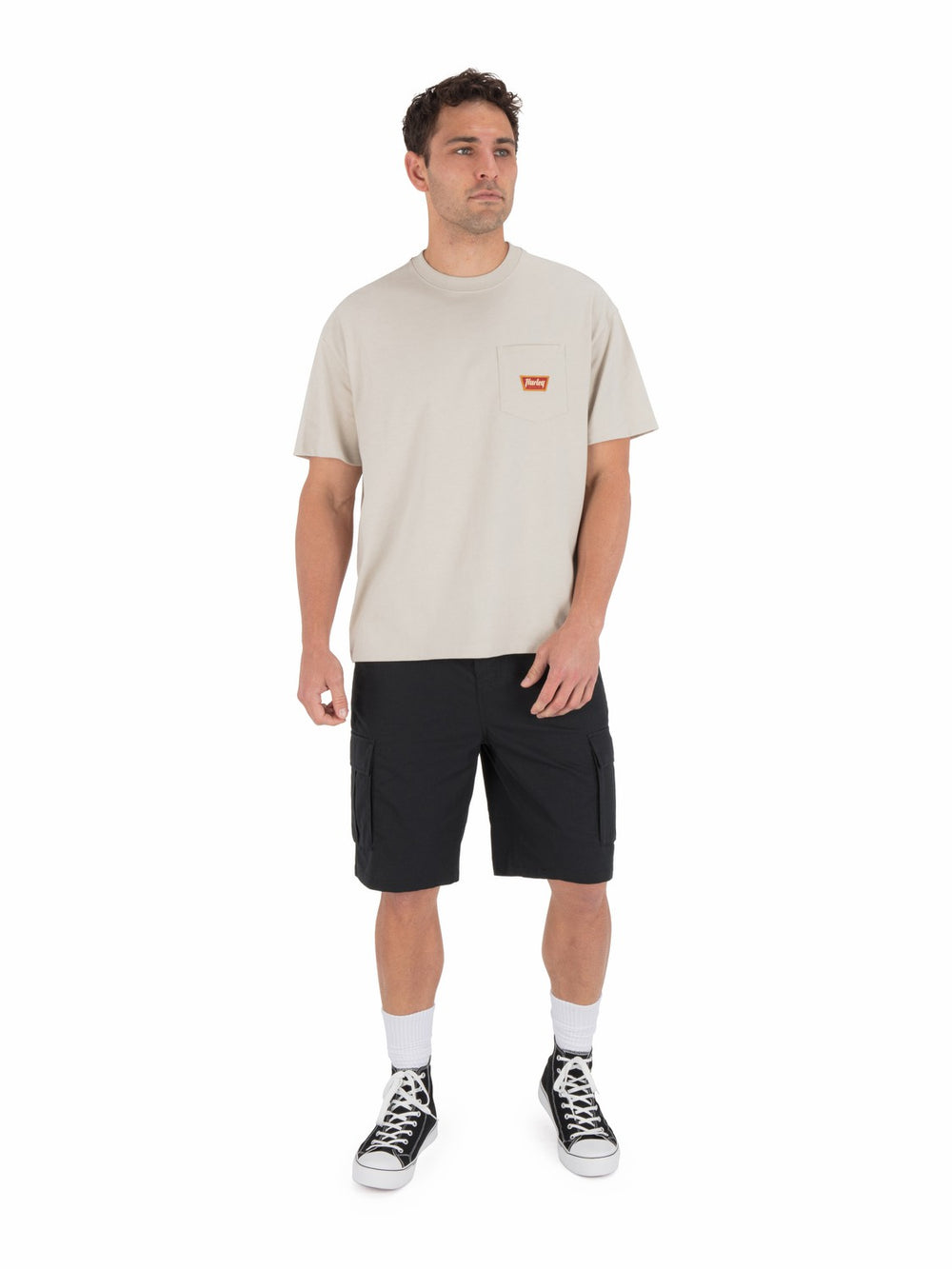 Hurley | Built Patch Pocket Short Sleeve - Bone