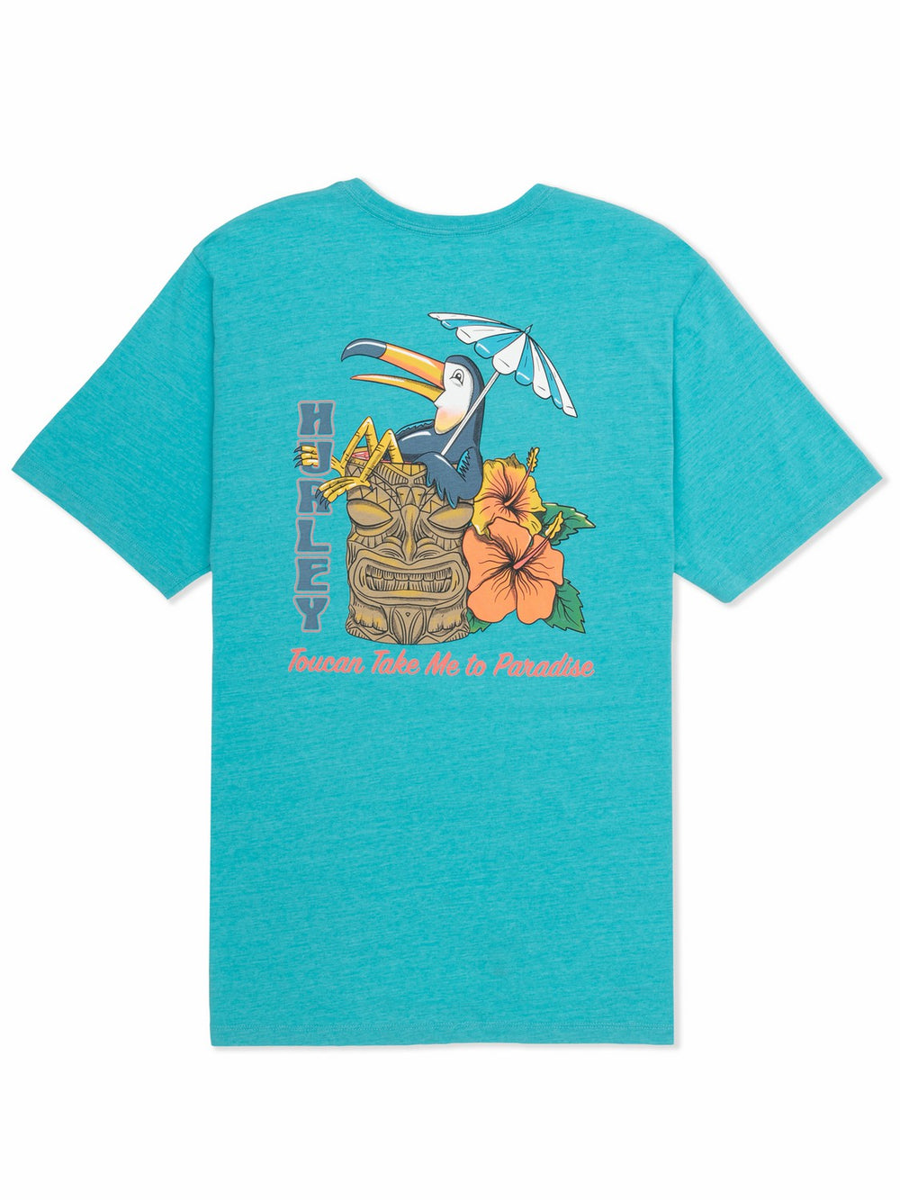Hurley Discount | Sippin On Paradise Short Sleeve - Barracuda Heather