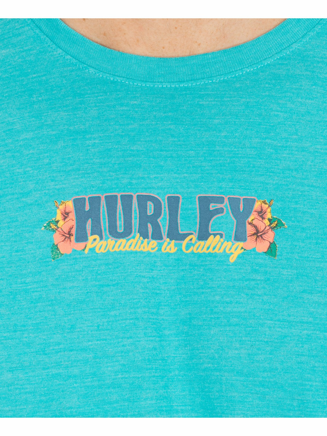 Hurley Discount | Sippin On Paradise Short Sleeve - Barracuda Heather