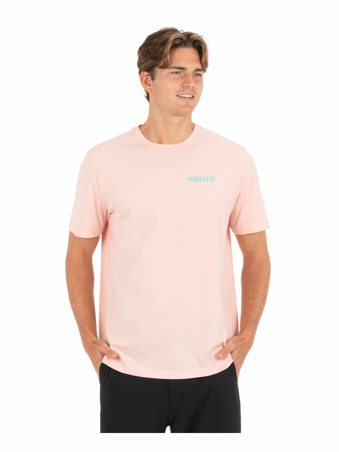 Hurley For Sale | Fern Gradient Short Sleeve - Candy Pink