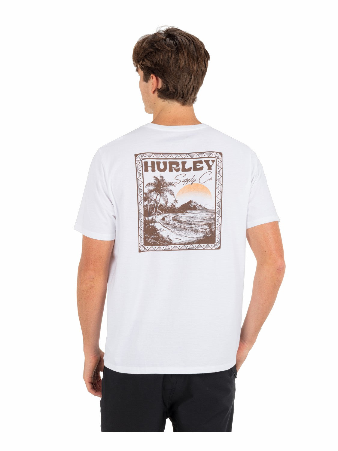 Hurley Discount | Island Scape Short Sleeve - White