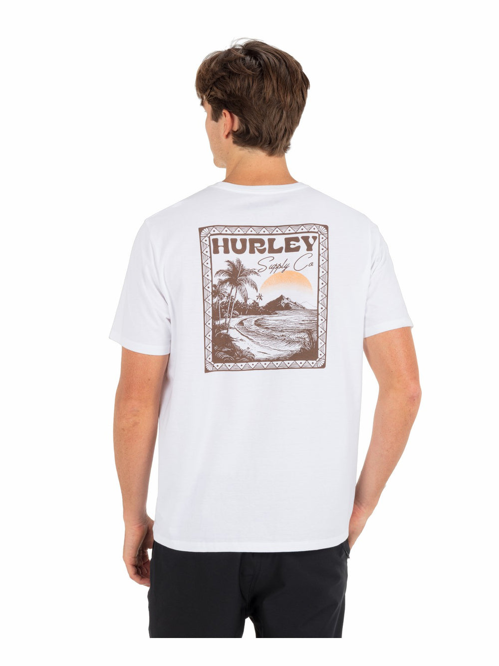 Hurley Discount | Island Scape Short Sleeve - White
