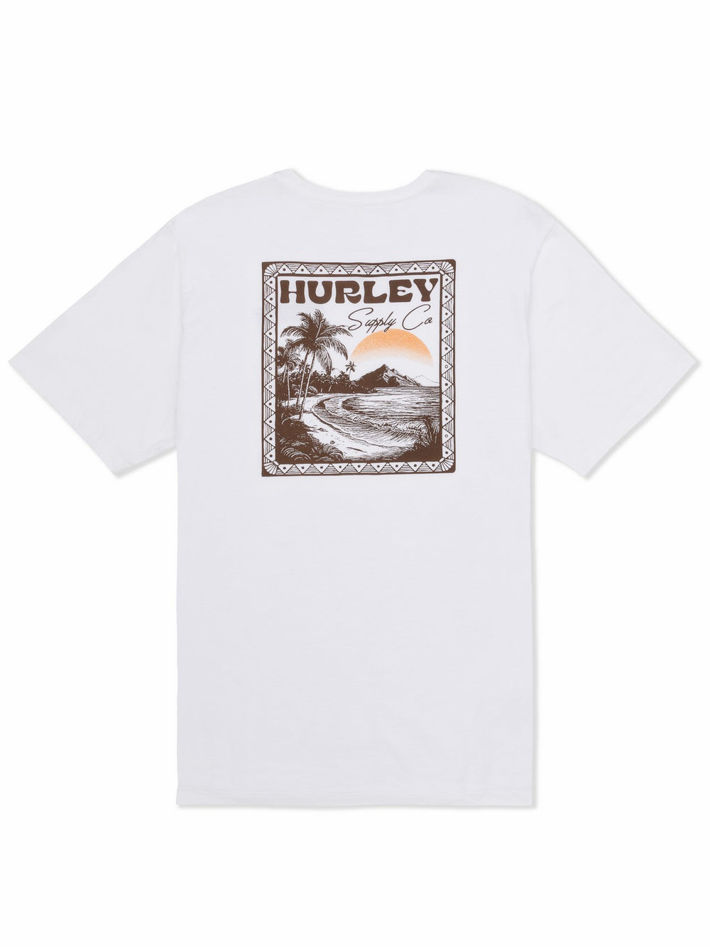 Hurley Discount | Island Scape Short Sleeve - White